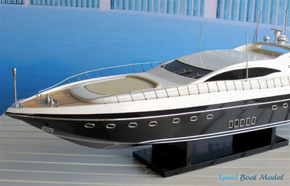 Mangusta 108 Black Hull Modern Yachts Model 34.25"