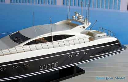 Mangusta 108 Black Hull Modern Yachts Model 34.25"