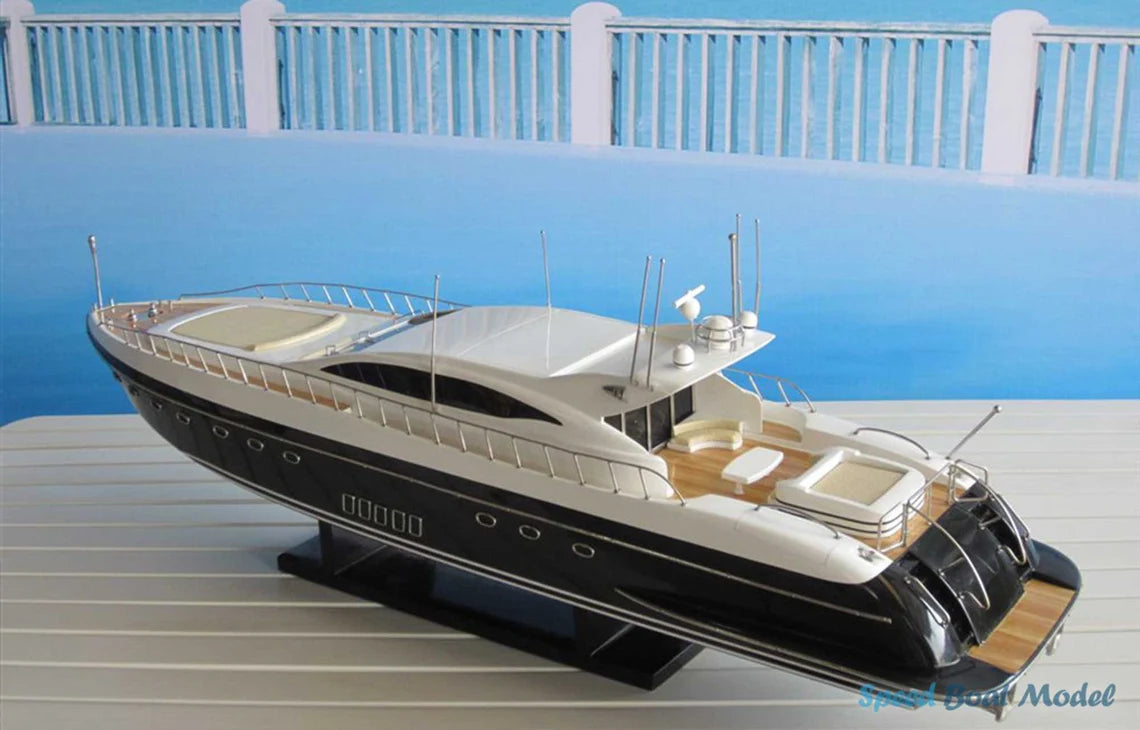 Mangusta 108 Black Hull Modern Yachts Model 34.25"