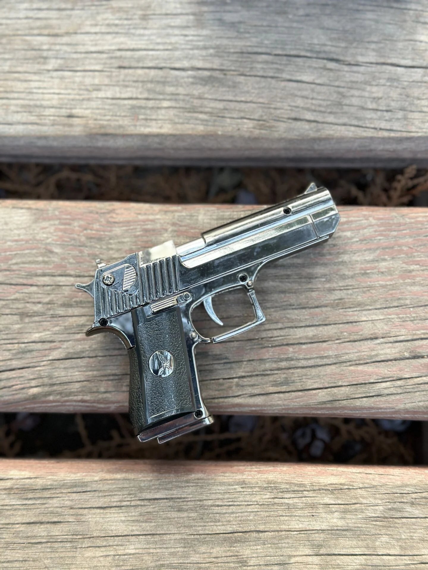 Mini Deagle Model Gazlı Çakmak Füme 7881