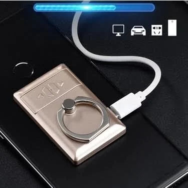 Usb Şarjlı Telefon Tutucu Çakmak 5125