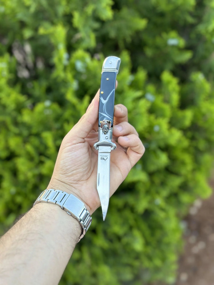Otomatik Akc Orjinal Stiletto Boynuzlu Çakı 9843