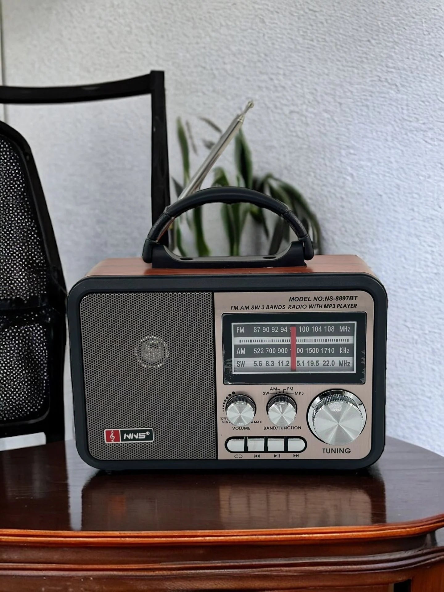 Nostaljik Bluetooth Bağlantılı Radyo NS8897