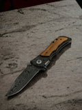 İşlemeli Browning Damascus Çakı 2645