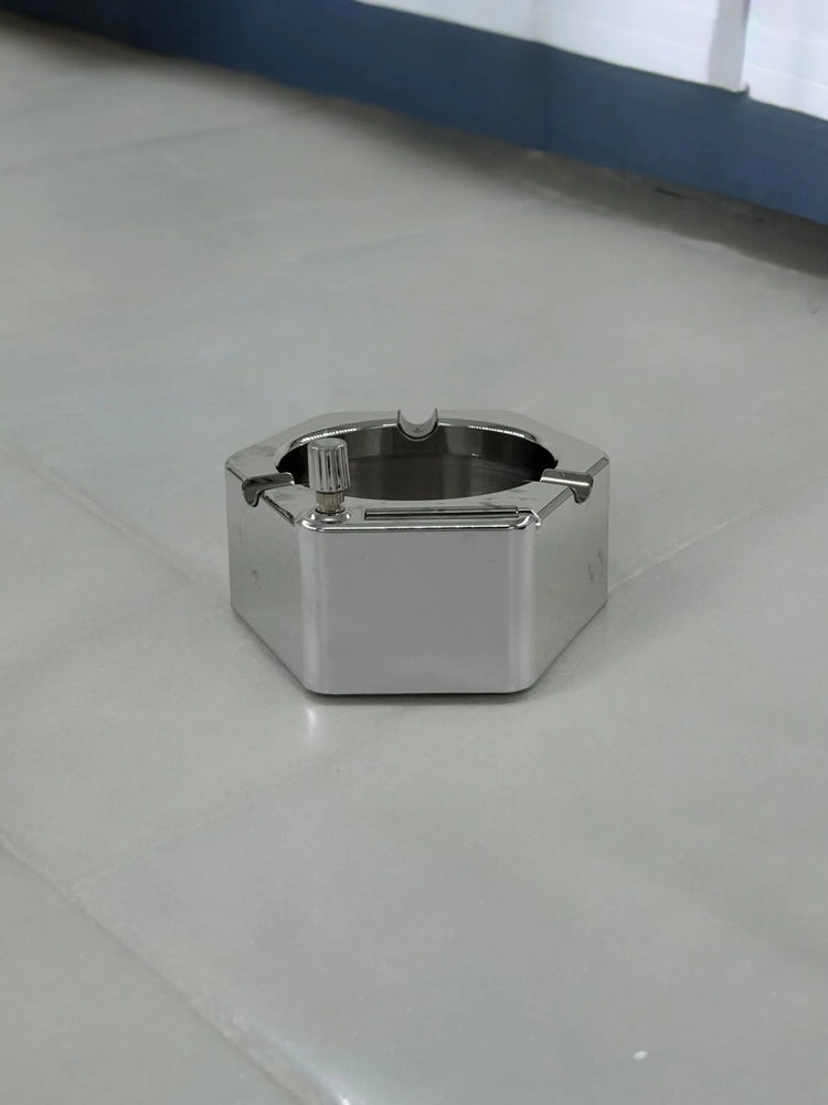 %100 Metal Benzinli Kibritli Küllük 0998