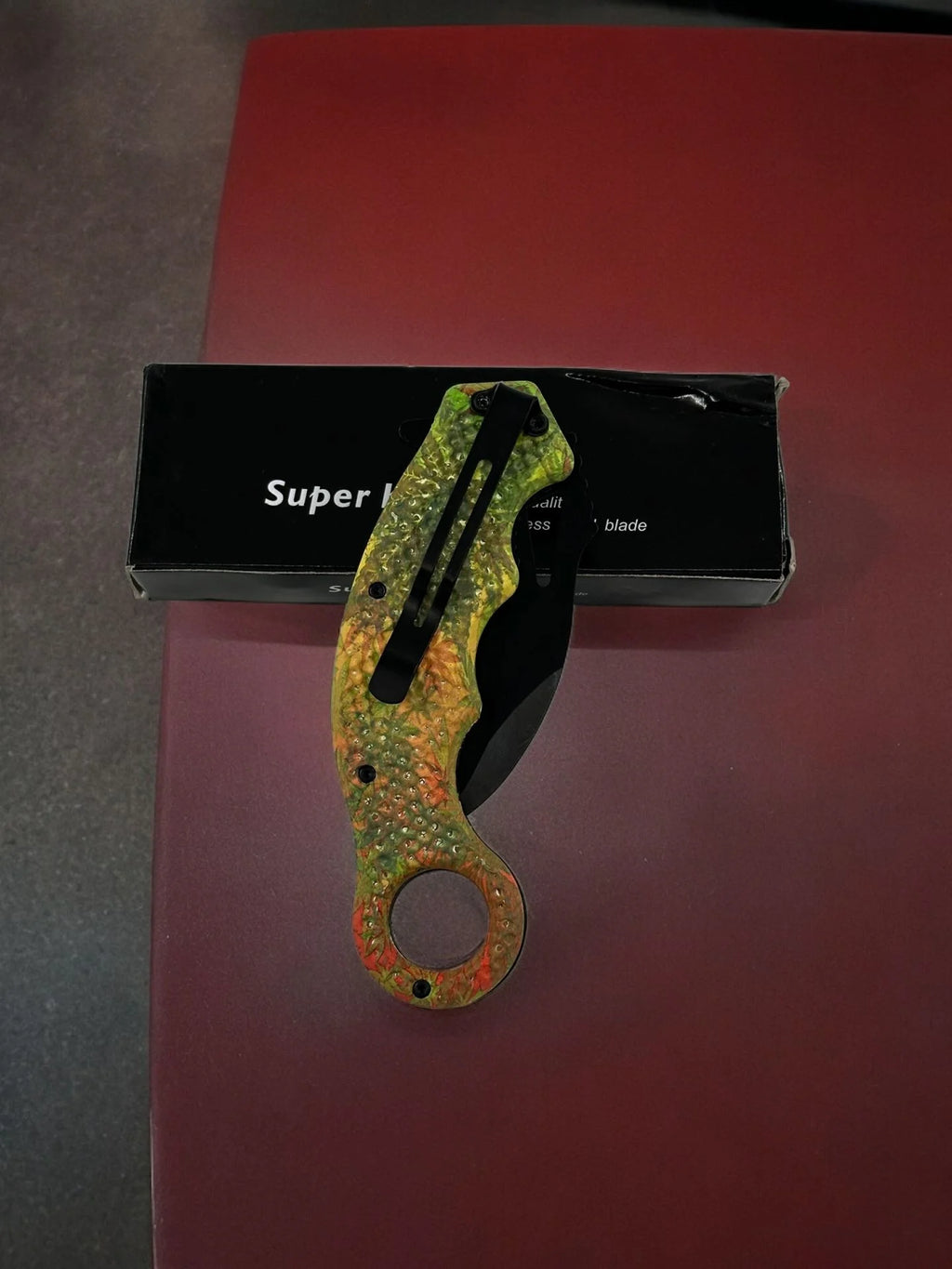 Böker Karambit Çakı Bukalemun 0471