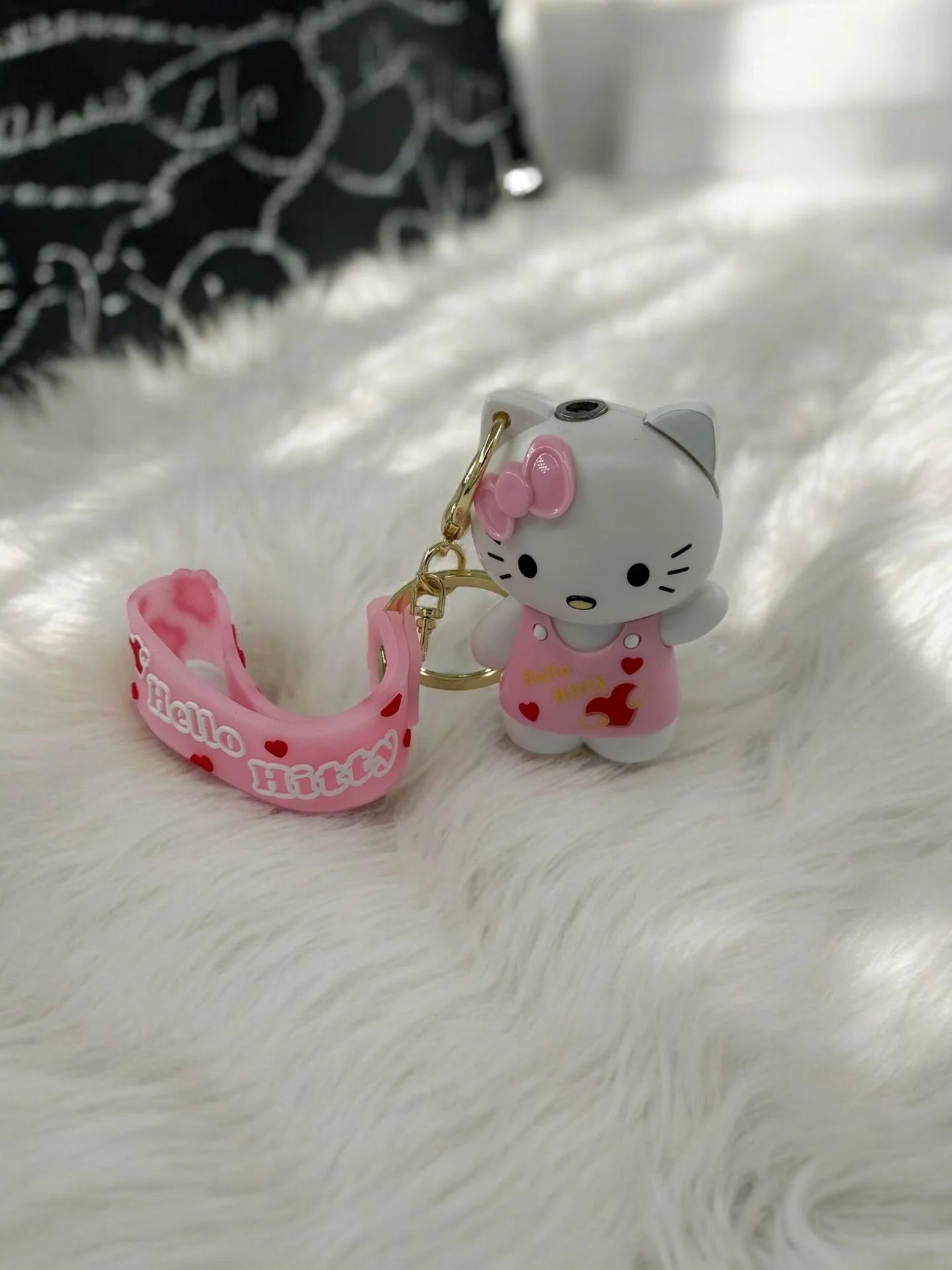 Hello Kitty Renkli Yanan Gazlı Çakmak Anahtarlık 9810