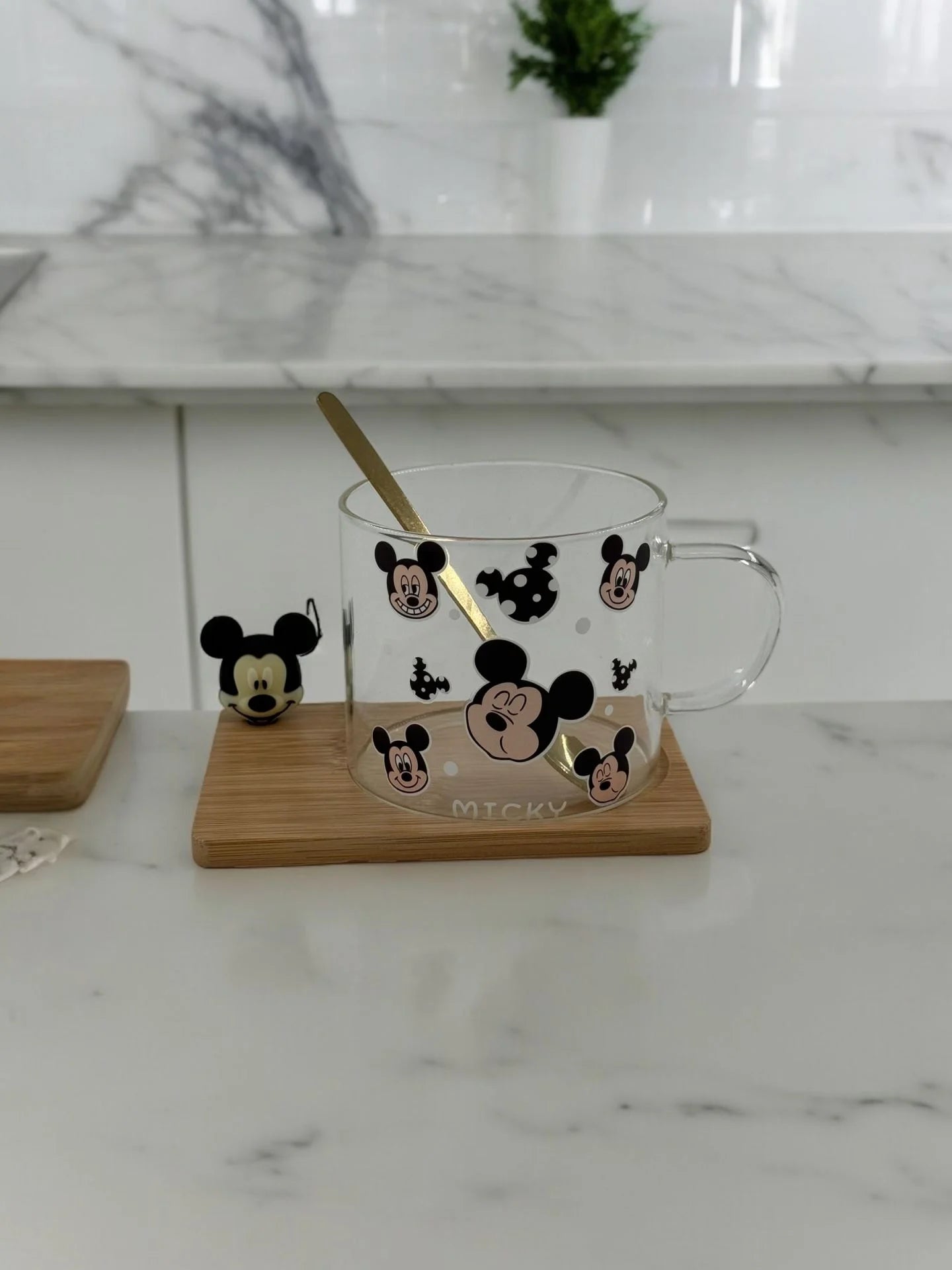 Mickey Mause Baskılı Porselen Kupa