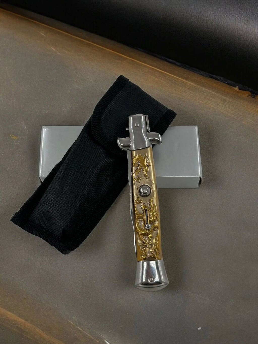 Orjinal Akc İtalyan Sustalı İtalyan Çakı AT-015