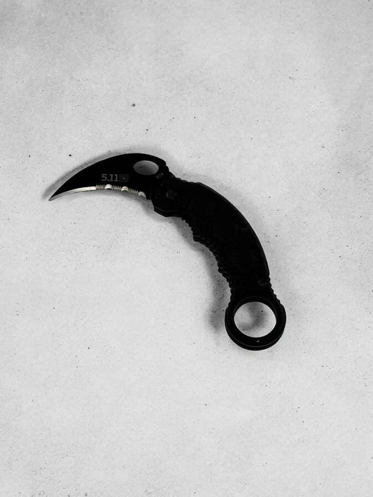 5.11 Karambit Siyah Tırtıklı 1416
