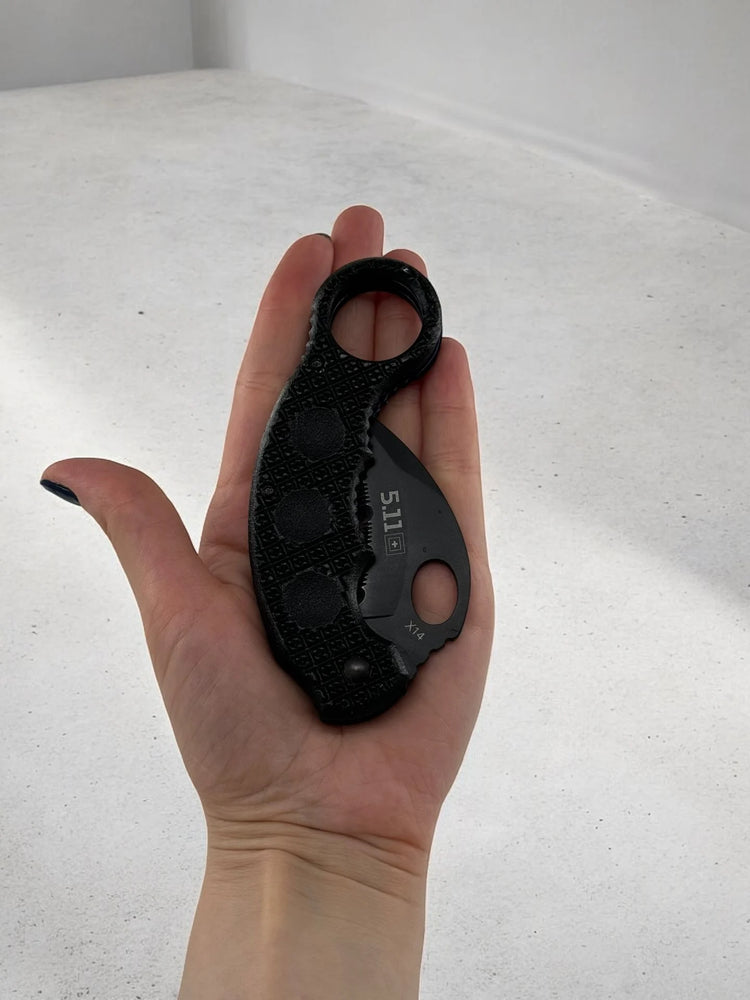 5.11 Karambit Siyah Tırtıklı 1416