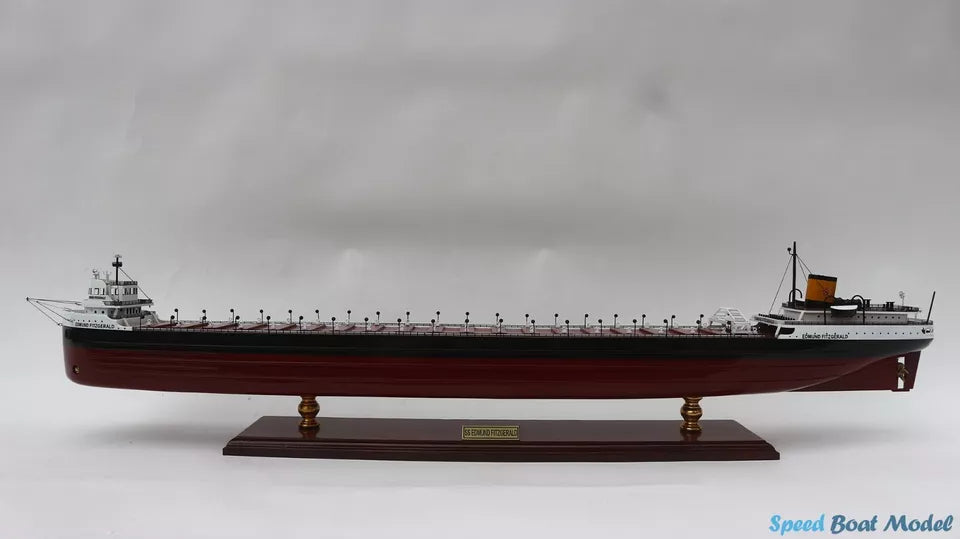 SS Edmund Fitzgerald Commercial Ship Model 41.3″ - Wooden Ship Model