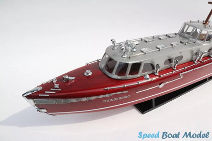 Hacker Craft Thunderbird 1939 – 55 Foot Speed Boat Model 24.4" - Ship Model