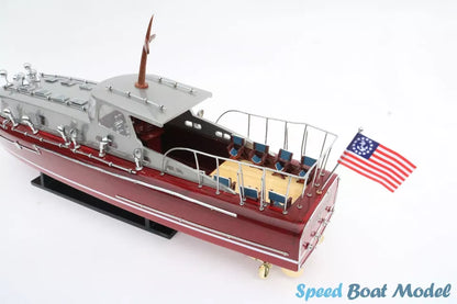 Hacker Craft Thunderbird 1939 – 55 Foot Speed Boat Model 24.4" - Ship Model