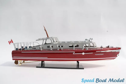 Hacker Craft Thunderbird 1939 – 55 Foot Speed Boat Model 24.4" - Ship Model