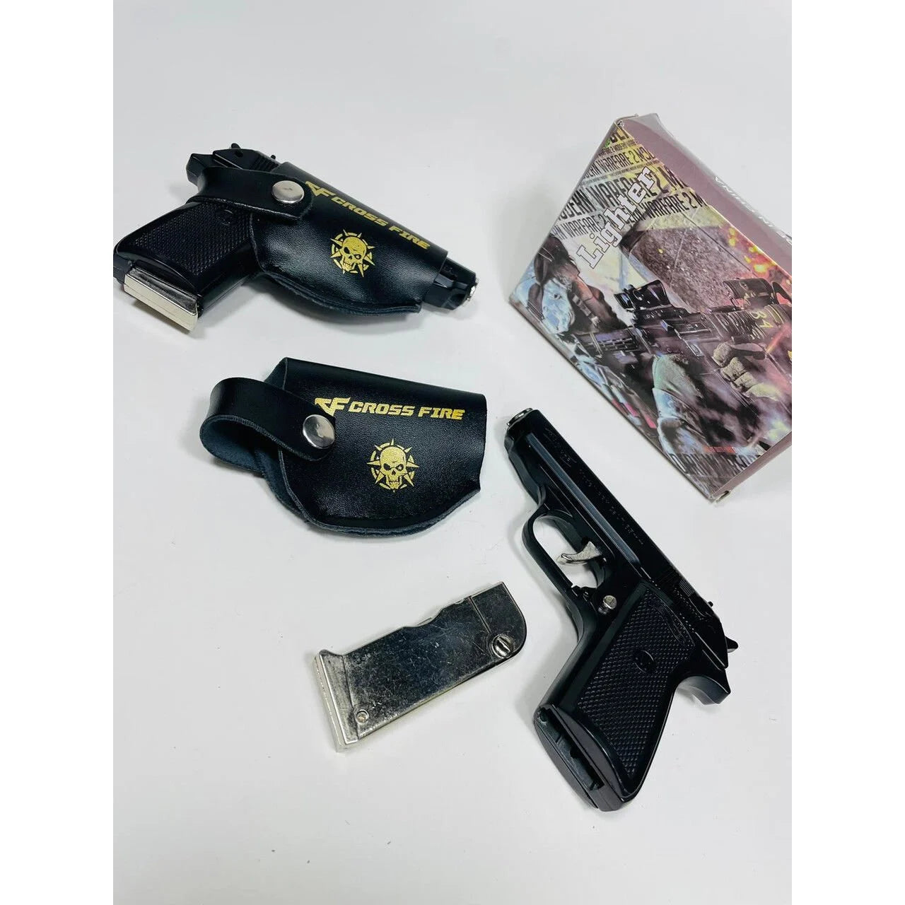 Walther Çakılı Metal Tabanca Modeli Kılıflı Kutusunda 7677